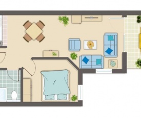 Yachthafenresidenz - Wohnung 7204 / 915